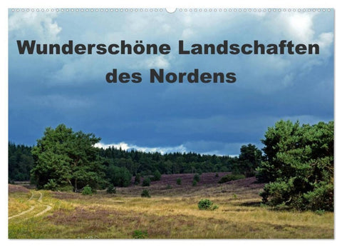 Wunderschöne Landschaften des Nordens (Wandkalender 2027 DIN A2 quer), CALVENDO Monatskalender