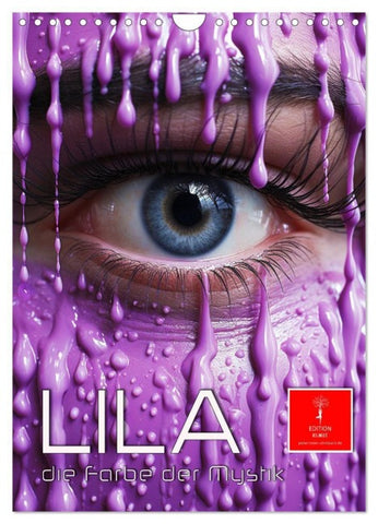 Lila, die Farbe der Mystik (Wandkalender 2027 DIN A4 hoch), CALVENDO Monatskalender