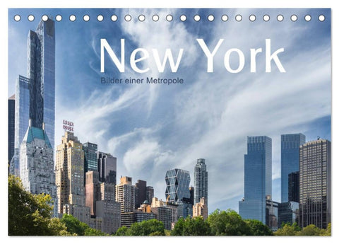 New York - Bilder einer Metropole (Tischkalender 2026 DIN A5 quer), CALVENDO Monatskalender