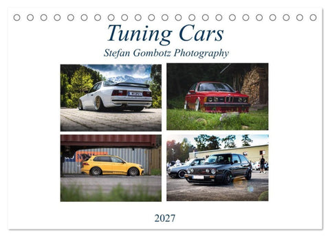 Tuning Cars (Tischkalender 2027 DIN A5 quer), CALVENDO Monatskalender