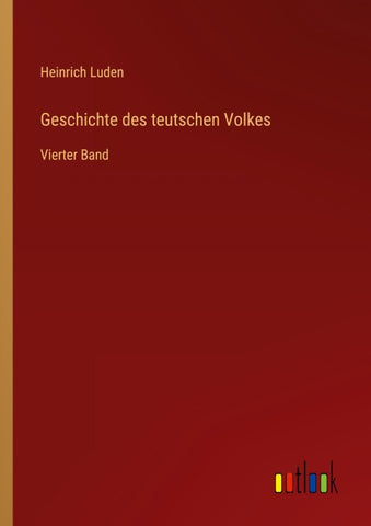 Geschichte des teutschen Volkes