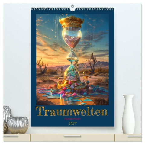 Traumwelten (hochwertiger Premium Wandkalender 2027 DIN A2 hoch), Kunstdruck in Hochglanz