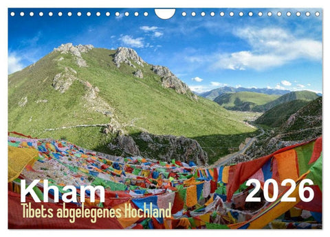 Kham - Tibets abgelegenes Hochland (Wandkalender 2026 DIN A4 quer), CALVENDO Monatskalender