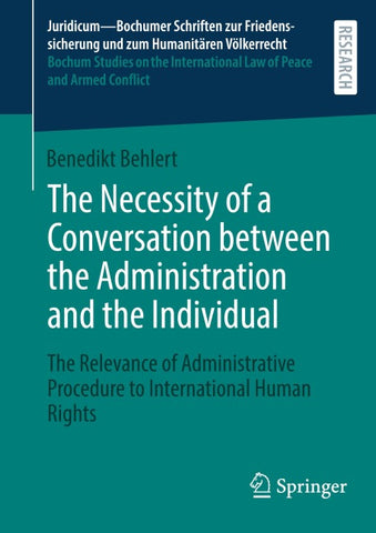 The Necessity of a Conversation between the Administration and the Individual