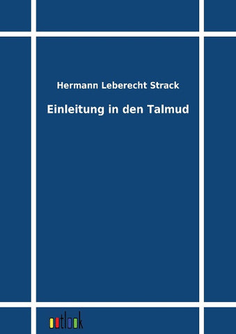 Einleitung in den Talmud