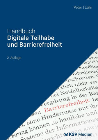 Handbuch Digitale Teilhabe und Barrierefreiheit