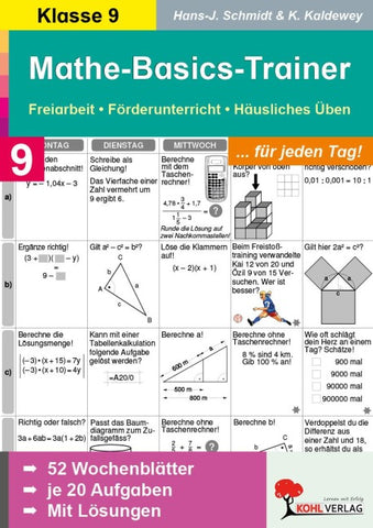 Mathe-Basics-Trainer / Klasse 9