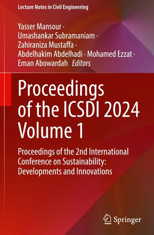 Proceedings of the ICSDI 2024 Volume 1
