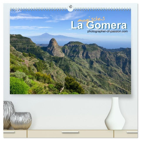 Magisches La Gomera (hochwertiger Premium Wandkalender 2027 DIN A2 quer), Kunstdruck in Hochglanz