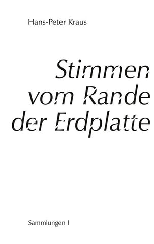 Stimmen vom Rande der Erdplatte