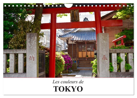 Les couleurs de Tokyo (Calendrier mural 2026 DIN A4 vertical), CALVENDO calendrier mensuel