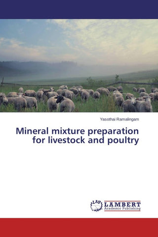 Mineral mixture preparation for livestock and poultry