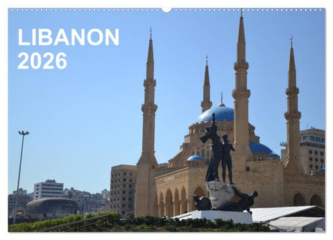 LIBANON 2026 (Wandkalender 2026 DIN A2 quer), CALVENDO Monatskalender
