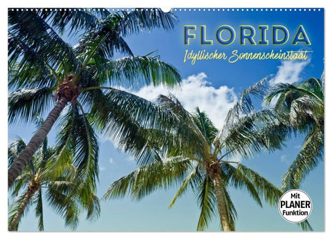 FLORIDA Idyllischer Sonnenscheinstaat (Wandkalender 2026 DIN A2 quer), CALVENDO Monatskalender
