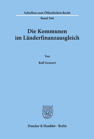 Die Kommunen im Länderfinanzausgleich.