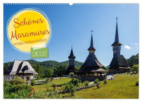 Schönes Maramures (Wandkalender 2027 DIN A2 quer), CALVENDO Monatskalender