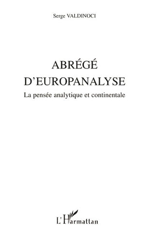 Abrégé d'europanalyse