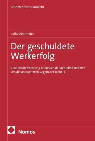 Der geschuldete Werkerfolg