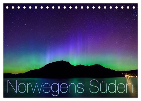 Norwegens Süden (Tischkalender 2026 DIN A5 quer), CALVENDO Monatskalender
