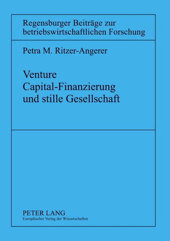 Venture Capital-Finanzierung und stille Gesellschaft