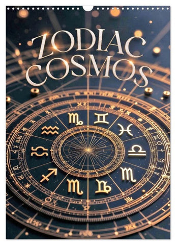 Zodiac Cosmos (Wandkalender 2027 DIN A3 hoch), CALVENDO Monatskalender