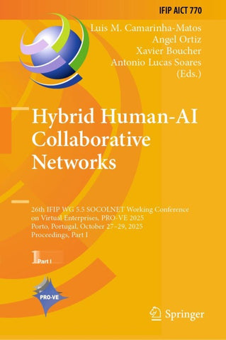 Hybrid Human-AI Collaborative Networks