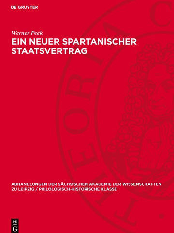 Ein Neuer spartanischer Staatsvertrag