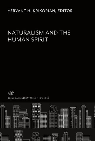 Naturalism and the Human Spirit
