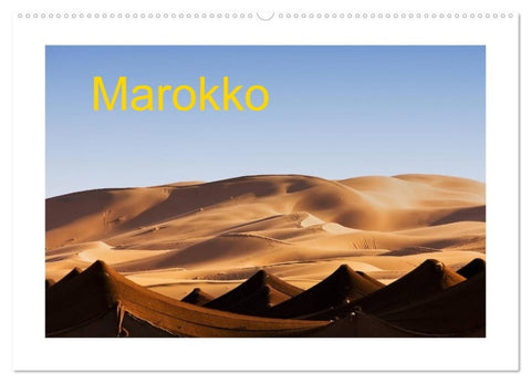 Marokko (Wandkalender 2026 DIN A2 quer), CALVENDO Monatskalender