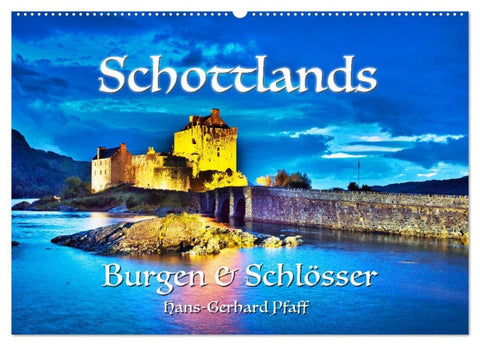 Schottlands Burgen und Schlösser (Wandkalender 2026 DIN A2 quer), CALVENDO Monatskalender