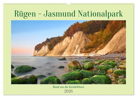 Rügen - Jasmund Nationalpark (Wandkalender 2026 DIN A2 quer), CALVENDO Monatskalender