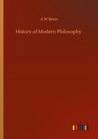 History of Modern Philosophy