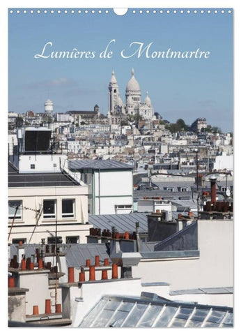 Lumières de Montmartre (Calendrier mural 2027 DIN A3 horizontal), CALVENDO calendrier mensuel