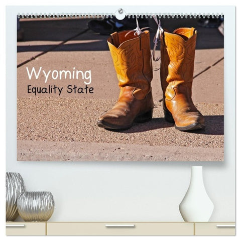 Wyoming Equality State (hochwertiger Premium Wandkalender 2027 DIN A2 quer), Kunstdruck in Hochglanz