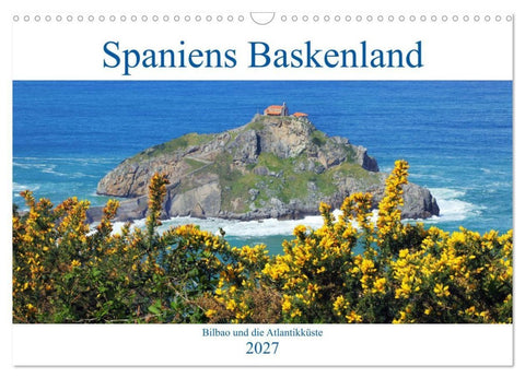 Spaniens Baskenland (Wandkalender 2027 DIN A3 quer), CALVENDO Monatskalender