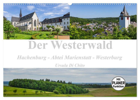 Der Westerwald (Wandkalender 2027 DIN A2 quer), CALVENDO Monatskalender