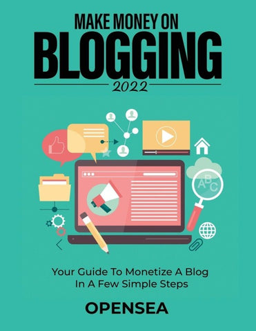MAKE MONEY ON BLOGGING 2022