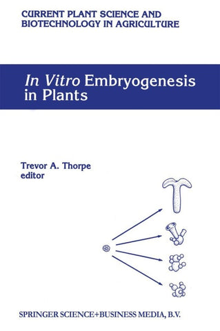 In Vitro Embryogenesis in Plants