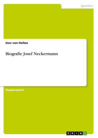 Biografie Josef Neckermann