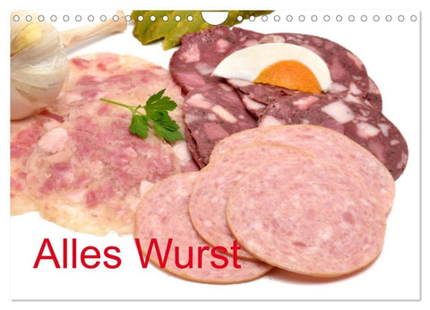 Alles Wurst (Wandkalender 2027 DIN A4 quer), CALVENDO Monatskalender