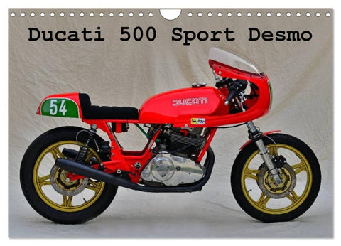 Ducati 500 Sport Desmo (Wandkalender 2027 DIN A4 quer), CALVENDO Monatskalender