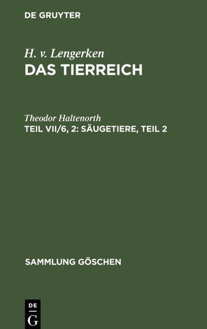 Säugetiere, Teil 2