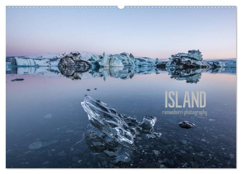 Island (Wandkalender 2027 DIN A2 quer), CALVENDO Monatskalender