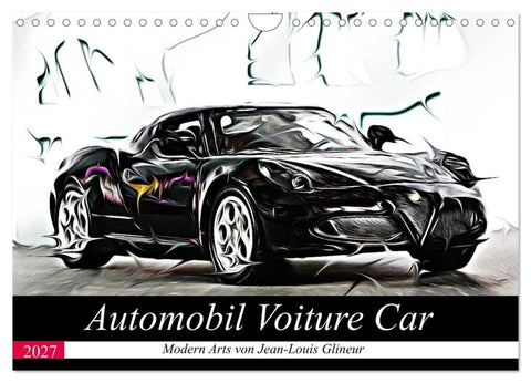Automobil Voiture Car (Wandkalender 2027 DIN A4 quer), CALVENDO Monatskalender