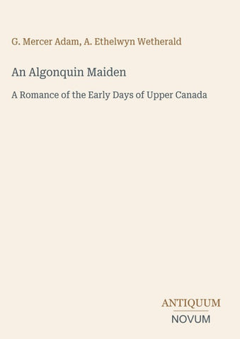 An Algonquin Maiden