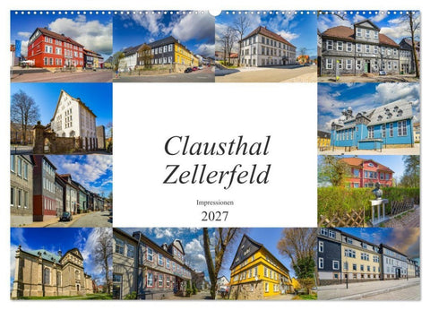 Clausthal Zellerfeld Impressionen (Wandkalender 2027 DIN A2 quer), CALVENDO Monatskalender