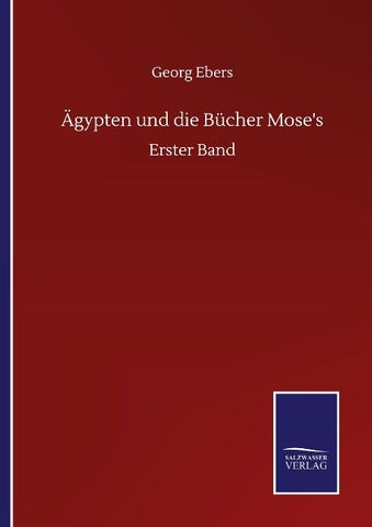 Ägypten und die Bücher Mose's
