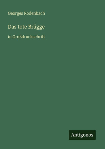Das tote Brügge