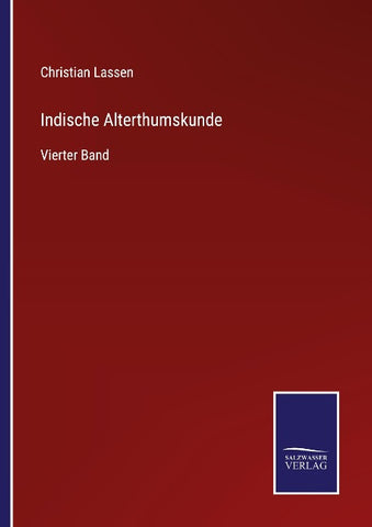 Indische Alterthumskunde