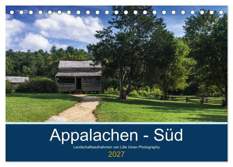 Appalachen - Süd (Tischkalender 2027 DIN A5 quer), CALVENDO Monatskalender